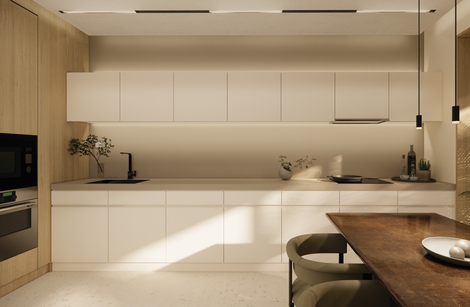 CR7393 Select Fawn Oak, CR0933 Mission White